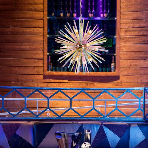 Modern creative dandelion pendant light for interior decoration - vue 6 sur 9