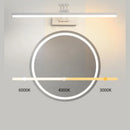 Waterproof LED mirror cabinet lamp foldable telescopic