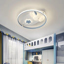 Modern rabbit ceiling light for children