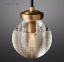 Pearl triple retro modern LED brass and chrome crystal wall light