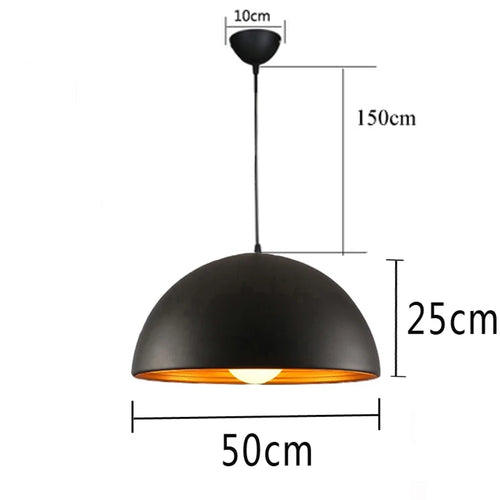 Modern double-layer pendant light - vue 13 sur 14