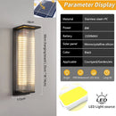 Waterproof solar wall light for outdoor night lighting