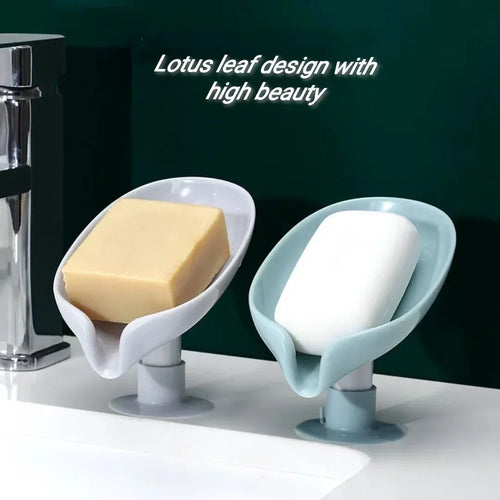 Creative lotus soap box with practical suction cup - vue 2 sur 6