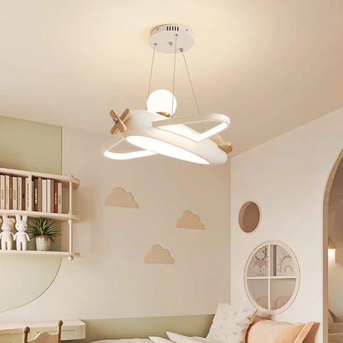 Modern chandelier for children's room with romantic and elegant style - vue 5 sur 8