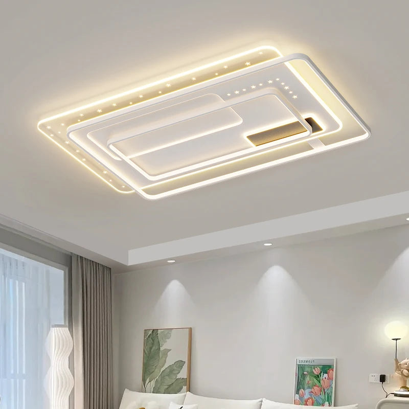 Creative Nordic LED ceiling light for modern indoor lighting