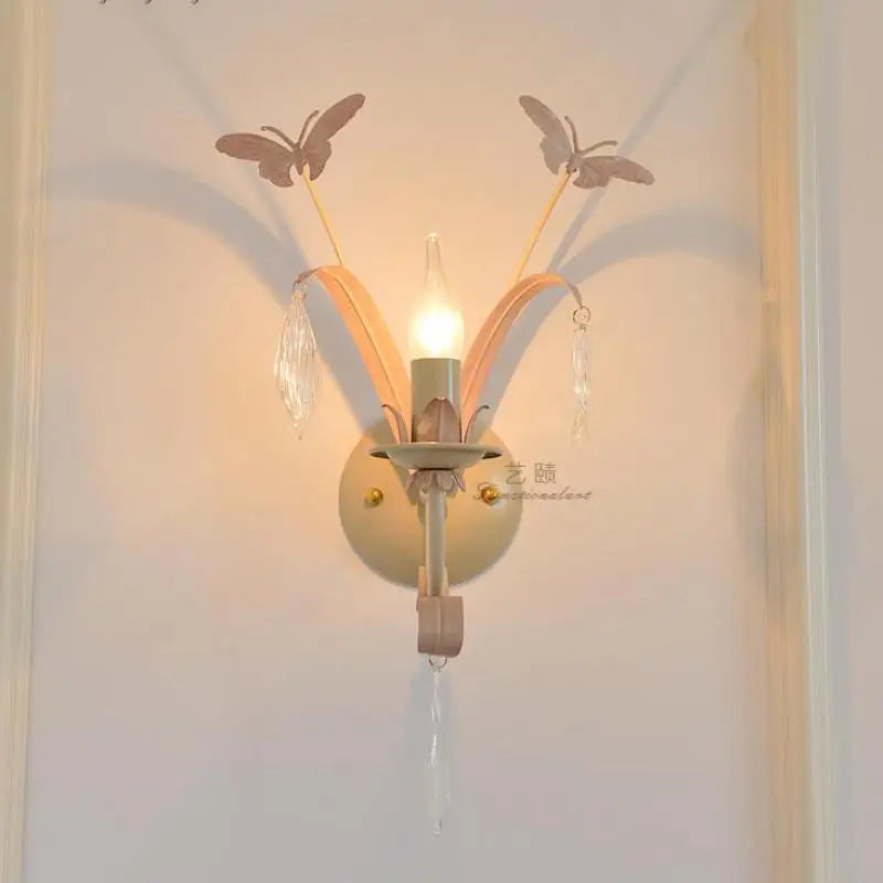 Butterfly LED wall light for children's room lighting decor