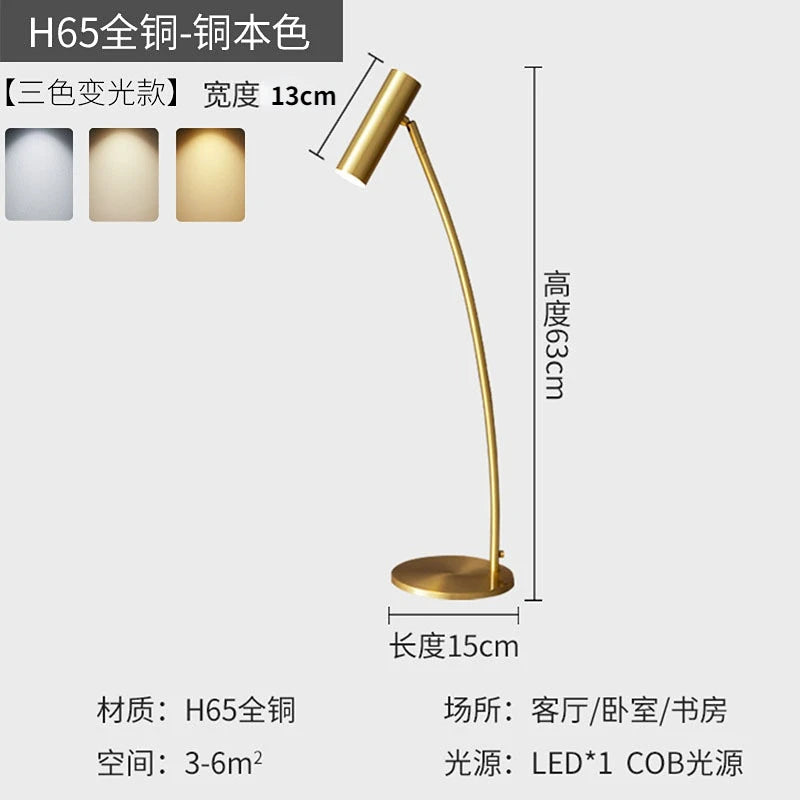 Nordic minimalist adjustable LED floor lamp for indoor use - vue 13 sur 14