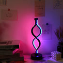 Creative USB twist desk lamp for decoration