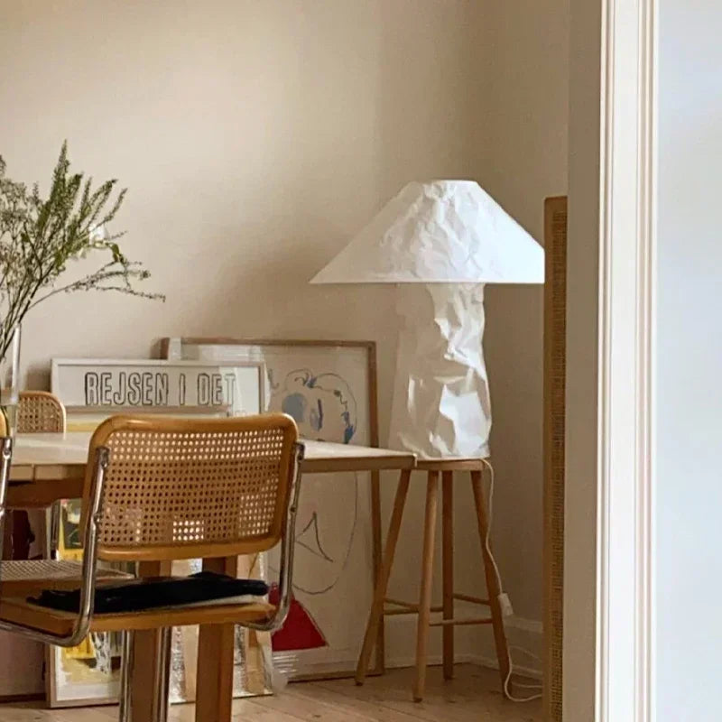 Luxury wabi-sabi style table lamp nordic creative design