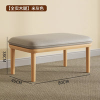 Nordic modern velvet stool unique and space-saving pouf