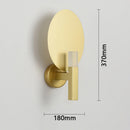 Elegant nordic LED wall light with modern design