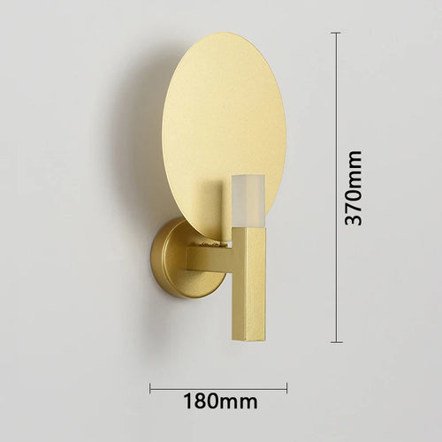 Elegant nordic LED wall light with modern design - vue 6 sur 8