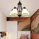 American retro chandelier for country-style lighting