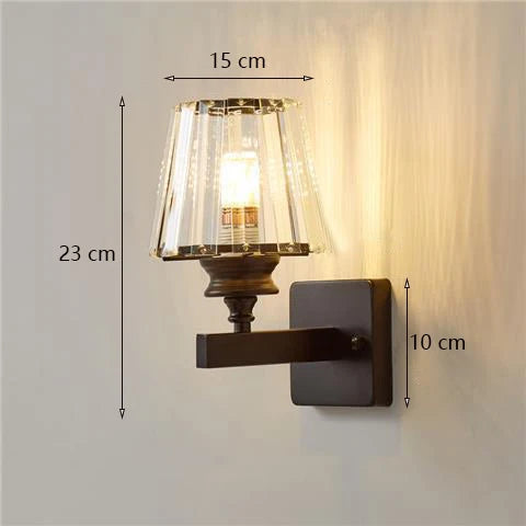 Elegant nordic design modern glass wall light for interior decor - vue 10 sur 15