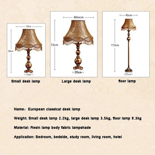 Minimalist European desk lamp for hotel - vue 2 sur 9