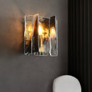 Modern luxury brass wall light
