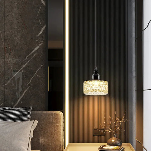 Adjustable resin and metal LED chandelier - vue 4 sur 7