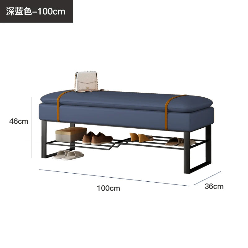 luxury shoe bench for a stylish interior - vue 17 sur 31