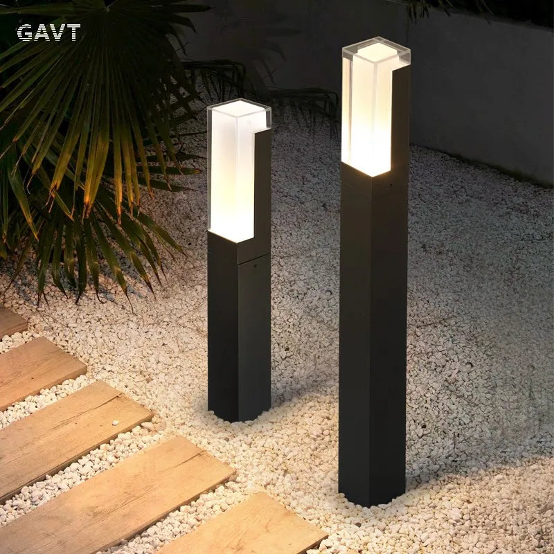 LED garden lawn lamp landscape light IP65 waterproof AC85-265V outdoor lighting for country house
