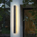 Modern waterproof LED outdoor wall light long strip