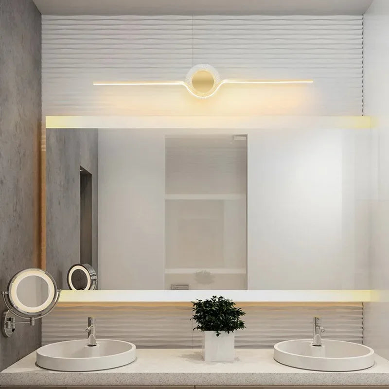 Modern LED wall light for bright indoor decoration - vue 6 sur 12