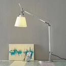 Nordic silver fabric wall light with stainless steel bracket