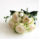 Small artificial flower bouquet for spring decoration and weddings
