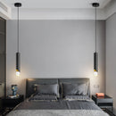 Modern long tube LED pendant light for luxury interior décor