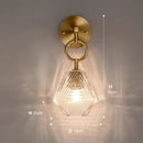 Nordic American style glass wall light LED vintage Edison