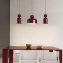 Adjustable metal wire pendant light for various indoor spaces