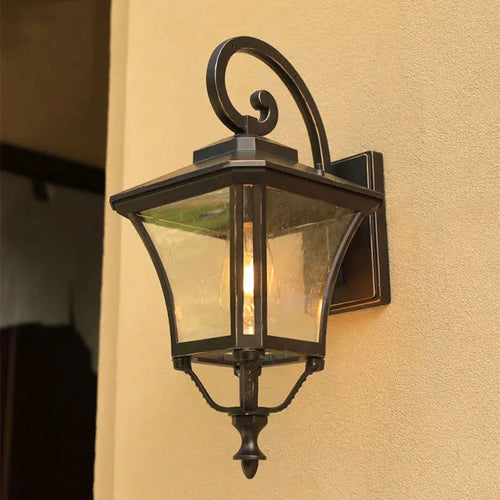 Waterproof retro outdoor wall light - vue 3 sur 7