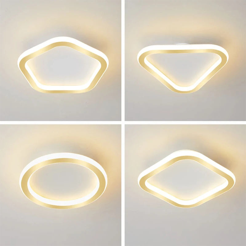 Modern outdoor ceiling light with simple and elegant design