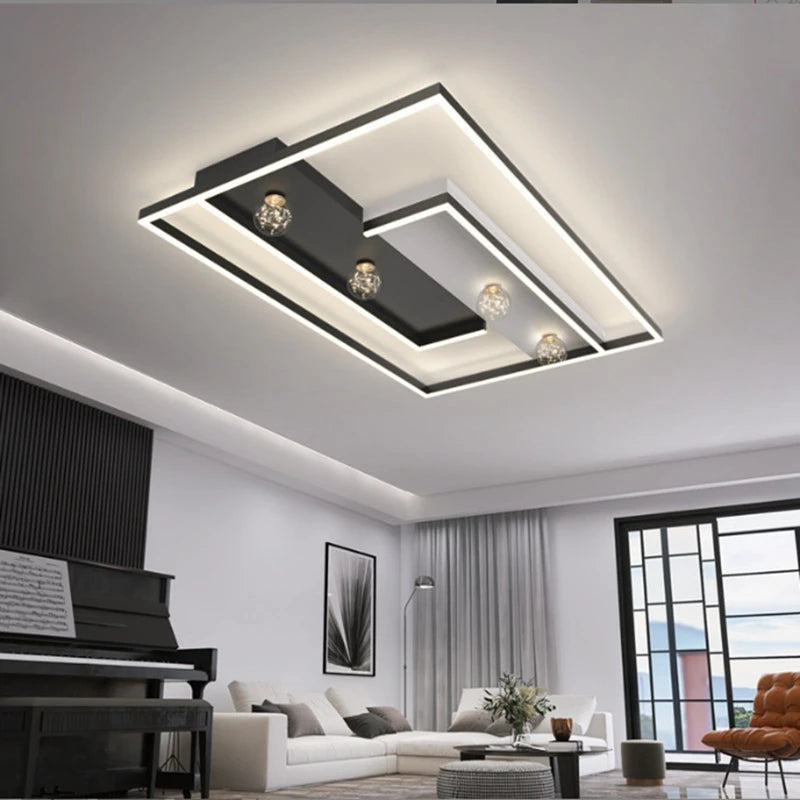 Creative European style LED ceiling light with Alexa for interior decor