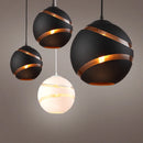 Modern nordic glass pendant light for loft and bar decor