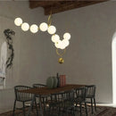 Nordic acrylic LED chandelier for home decor
