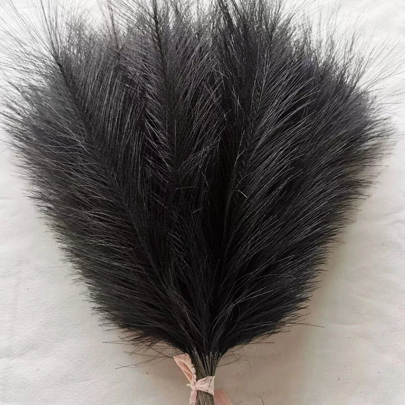 Artificial pampas grass flowers for home and party decoration - vue 13 sur 20