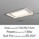 Modern dimmable LED ceiling light for all spaces