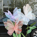 mesh butterfly background for wedding and party