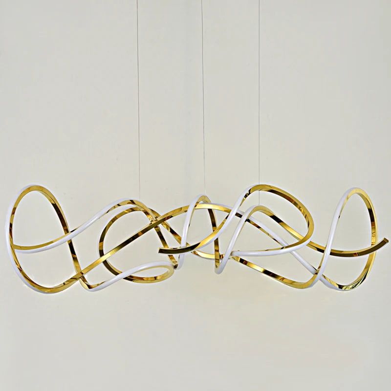 Modern designer chandelier for elegant and refined indoor lighting