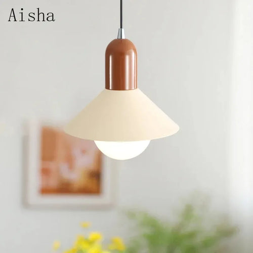 Minimalist LED pendant light for modern interior decor - vue 5 sur 9