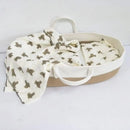 baby sleeping basket in light and soft cotton