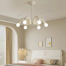 Romantic metal chandelier with water pipe LED for indoors