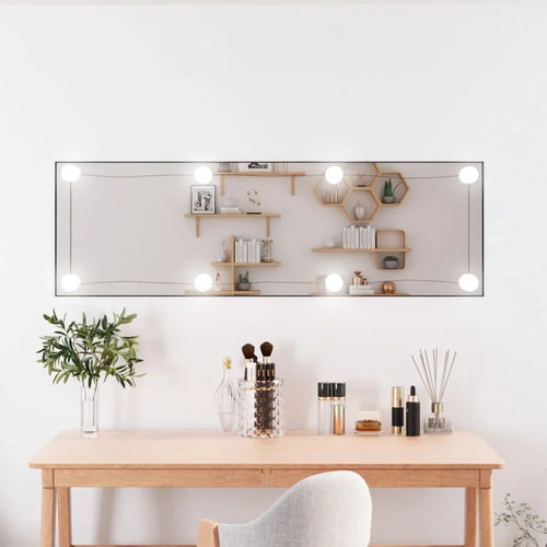 wall mirror with LED lighting for interior decoration - vue 7 sur 7