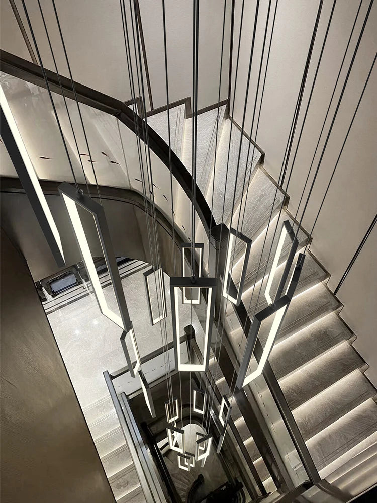 lustre suspendu moderne style loft pour intérieur élégant - vue 4 sur 14