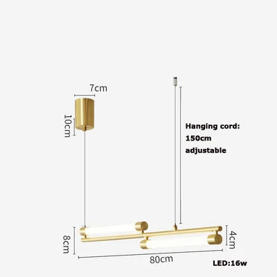 Modern acrylic chandelier for elegant lighting