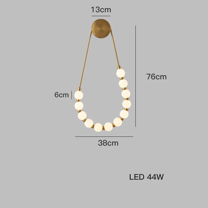 Modern fantasy house LED wall light - vue 11 sur 11