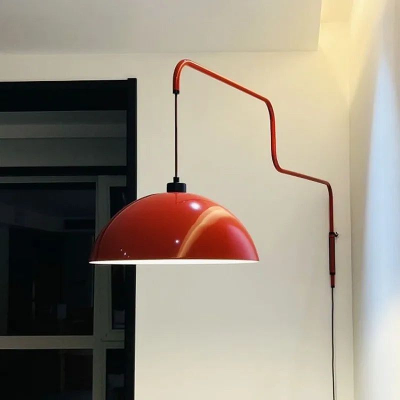 Adjustable long arm nordic pendant light