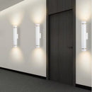 modern aluminum wall light for elegant interior lighting