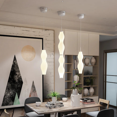 Custom nordic rotomoulded bamboo tatami pendant lamp - vue 4 sur 9