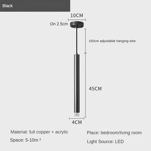 Modern minimalist creative chandelier for bar and restaurant - vue 11 sur 10